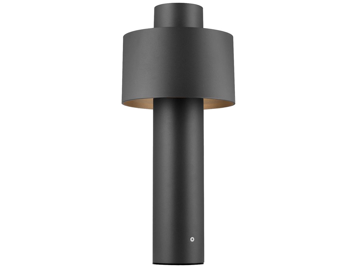 Wegeleuchte SLV PHOTONI E27 1×13W IP65 Ø224×450mm schwarz