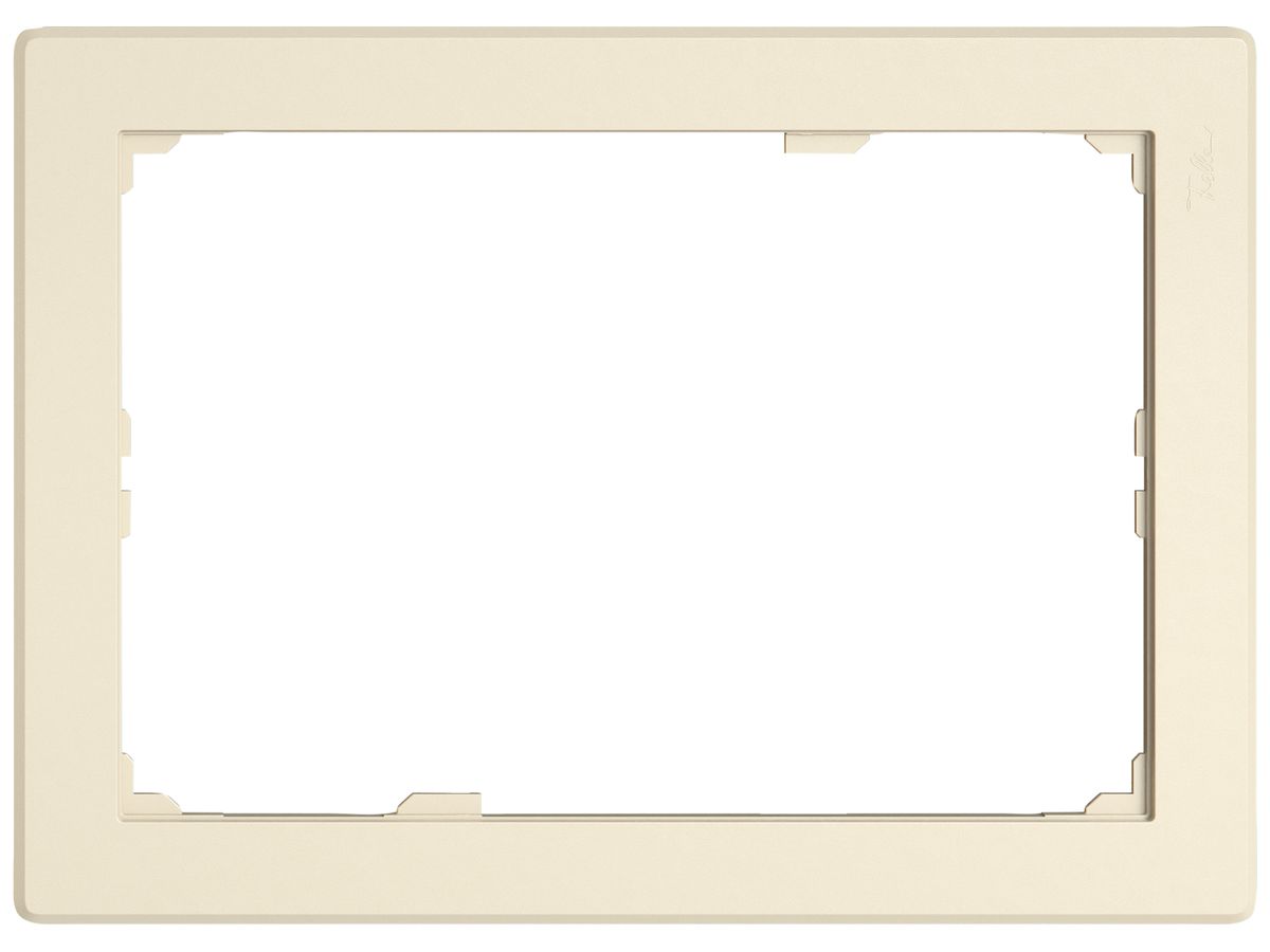 Abdeckrahmen EDIZIO.liv 2×3 208×148mm crema