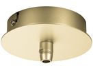 Deckenrosette SLV FITU 1×Ausgang, Ø85mm, gold