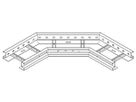 Winkel Lanz 90° für Weitspann-Multibahn 200×60mm ZMA