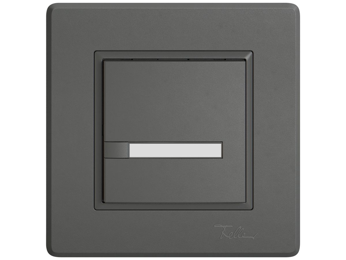 UP-Universaltaster EDIZIO.liv UNI SNAPFIX® 12…48V o.LED 1× 1-Tbed.Pap.dgu