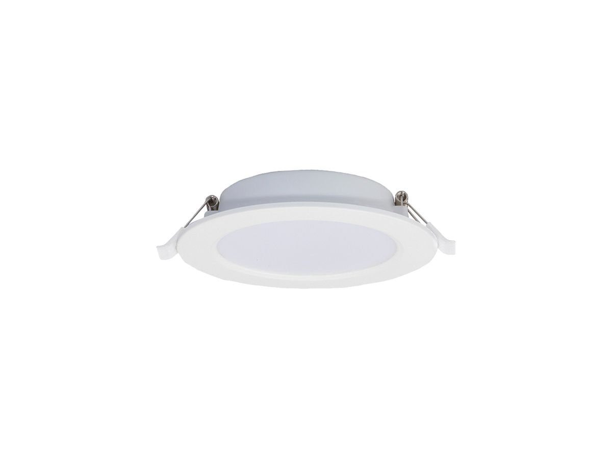 LED-Downlight DOTLUX CIRCLEflat 6W 390lm 4000K 120° inkl. Treiber weiss