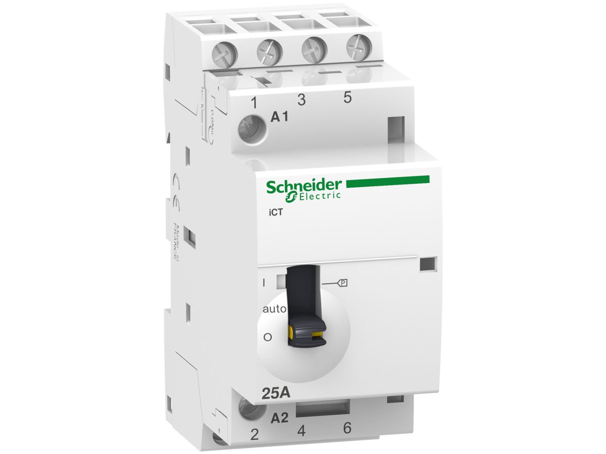 REG Vorwahlschütz Schneider Electric ICT 4S 25A 24VAC