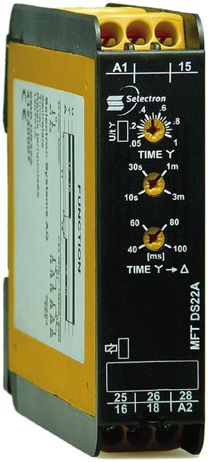 Relais Stern-Dreieck MFT DS22A 2W, 24…240VAC/DC - Elektrogrosshandel
