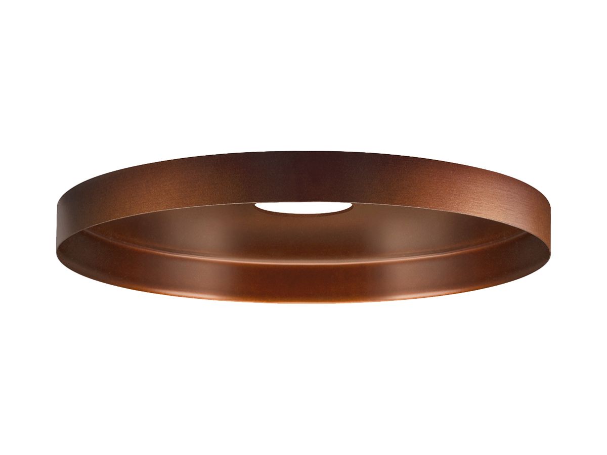 Leuchtenschirm SLV LALU PLATE Stahl Ø150×15mm Bronze unifarbig