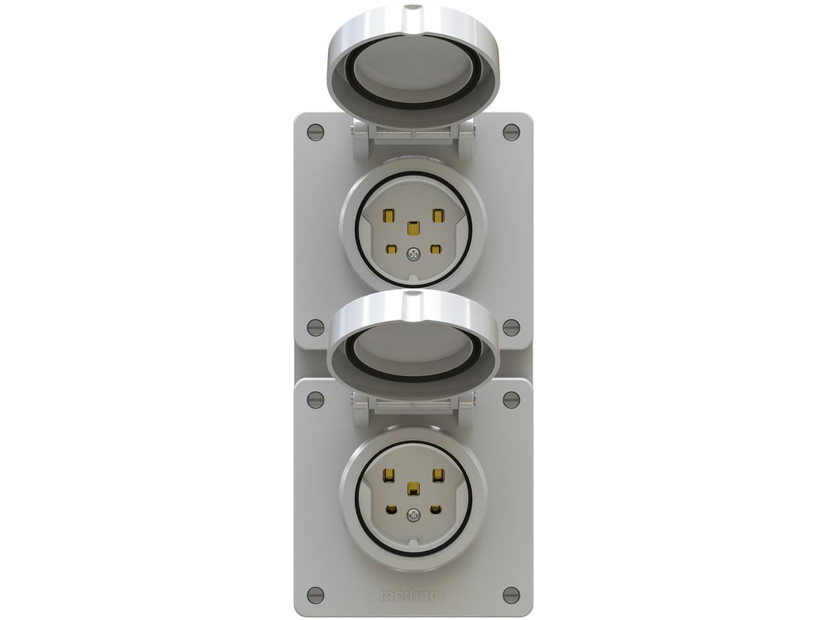 UP-Kombination modino exo 2×Typ 25 90×190mm grau