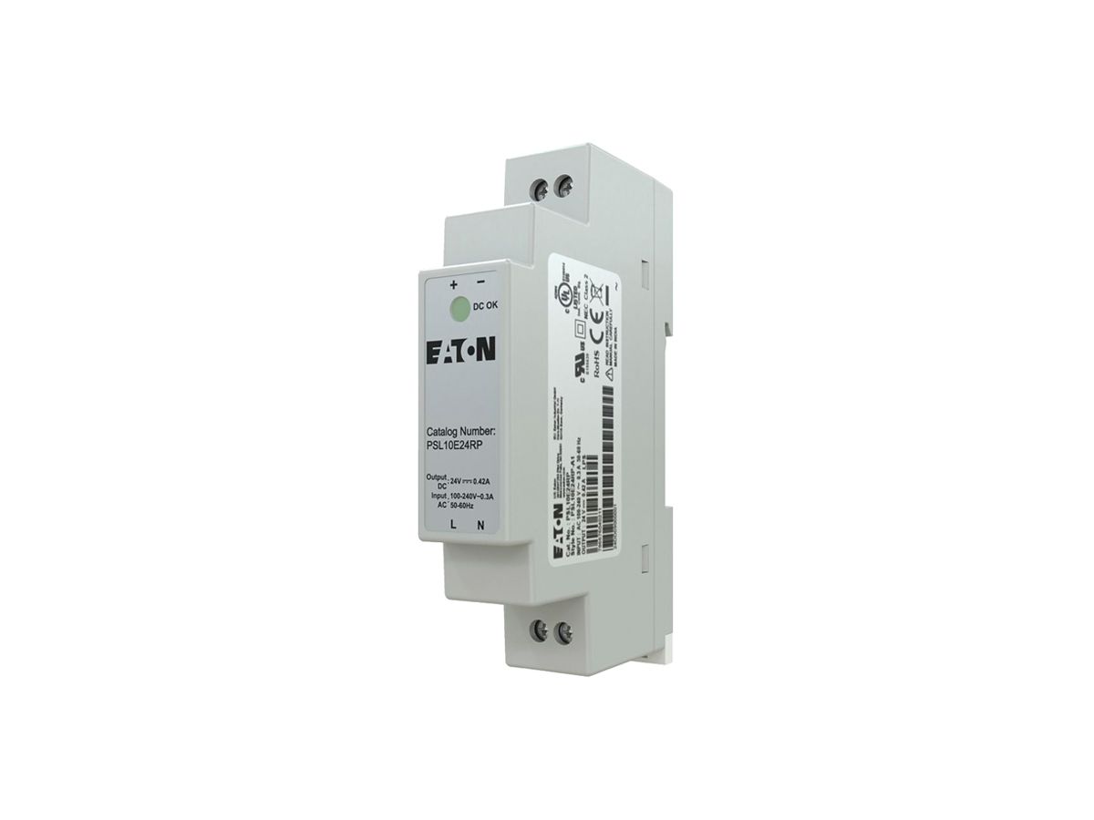 REG-Netzteil Eaton PSL10E24RP 90…264VAC/125…375VDC 24VDC 10W