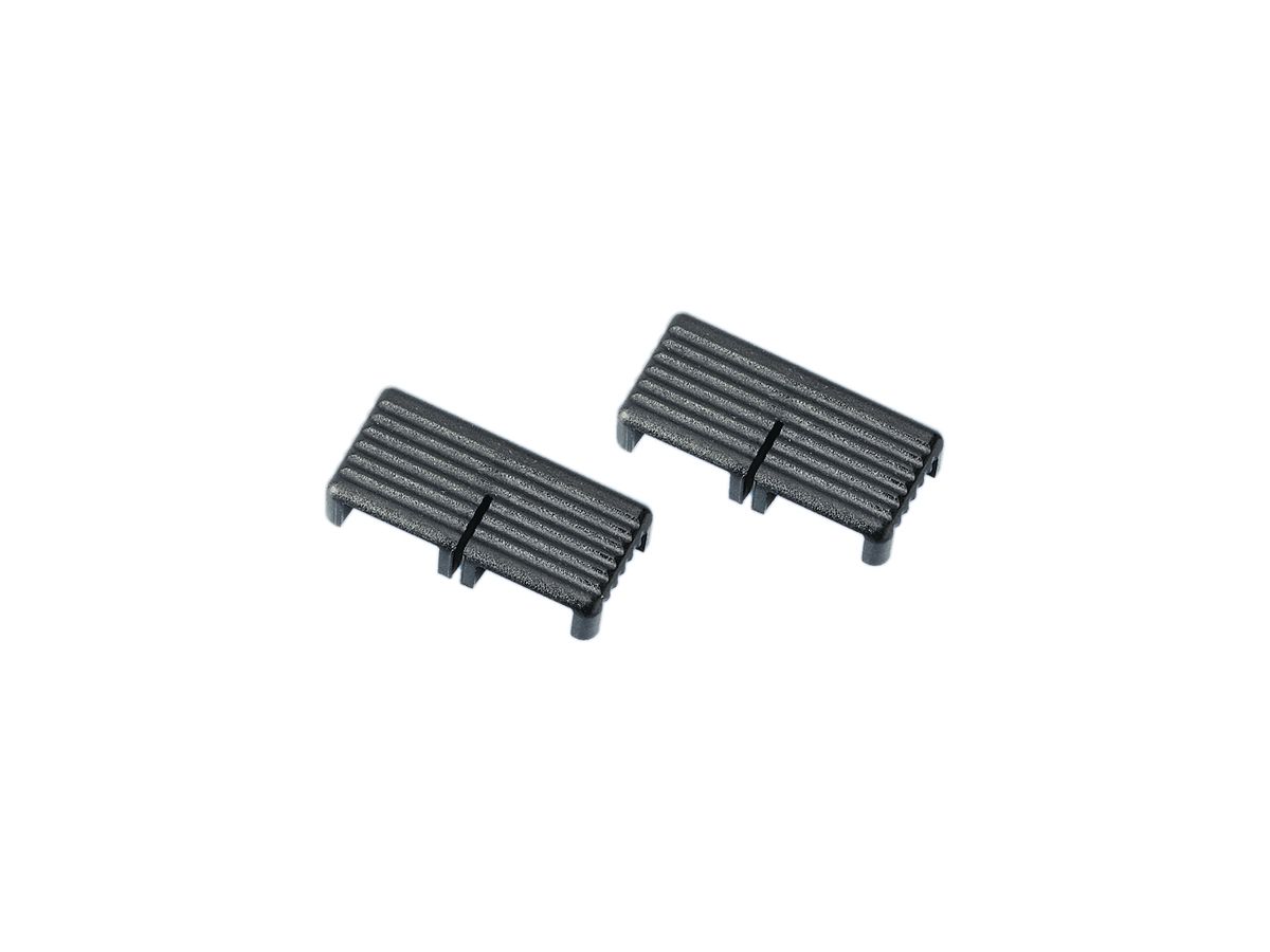 Duplex-Clip LWL R&M für Stecker SC, schwarz