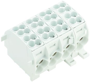 Verteilerblöcke Weidmüller, 25 mm², für Hutschiene TH35