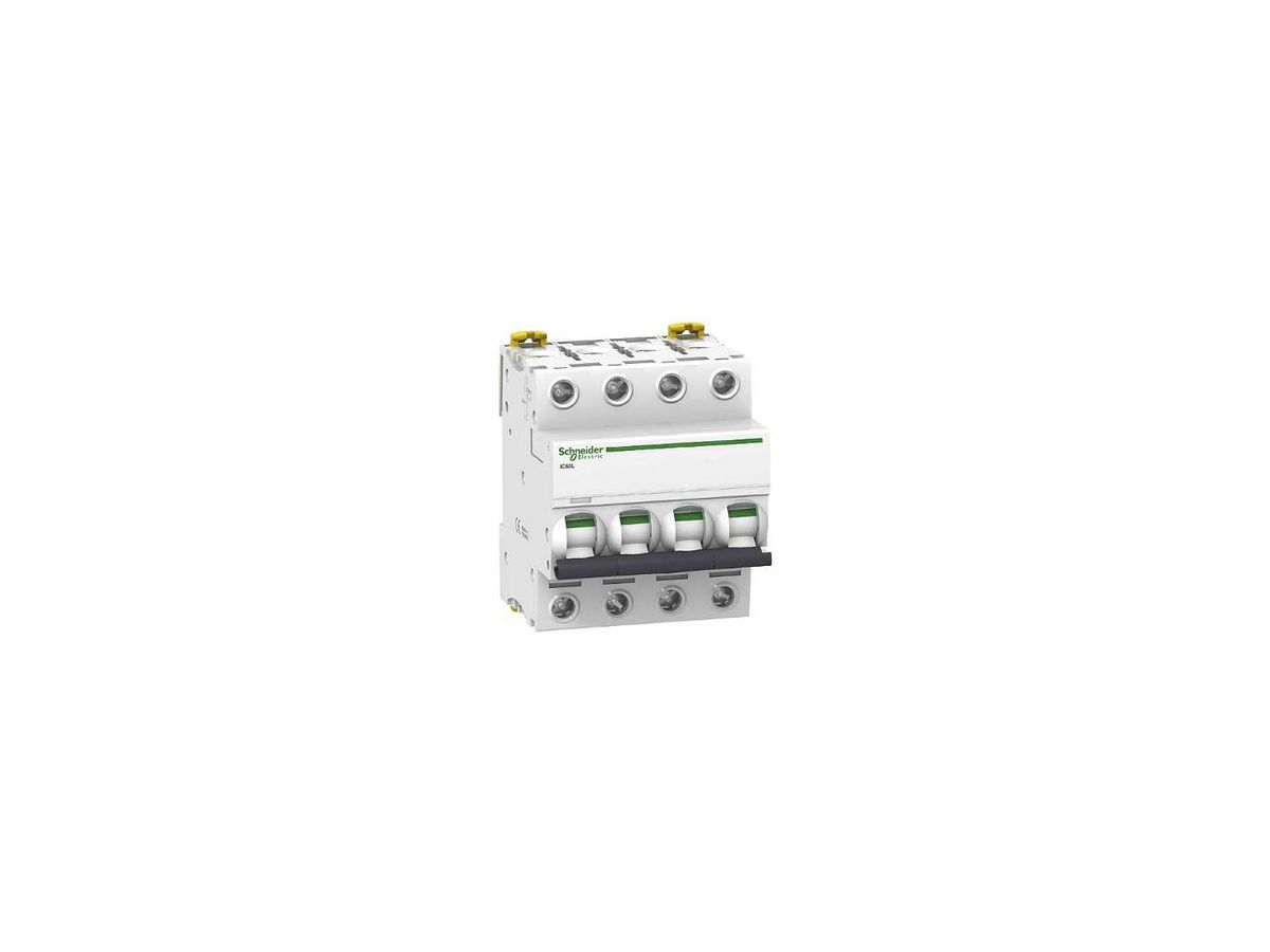 Leitungsschutzschalter Schneider Electric iC60L 10A (Z) 4L 25kA EN/IEC 60947-2