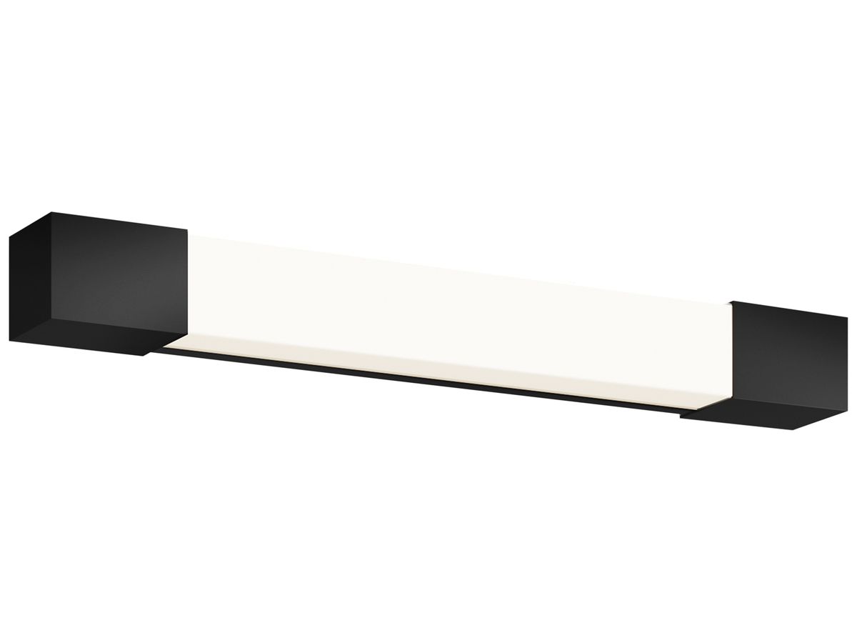 LED-Wandleuchte Philips Rover SQ 5W 730lm 827 IP44 444×50×52mm schwarz