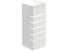 Wandleuchte SLV GL 100 SLOT, E14 40W Gips eckig IP20 weiss