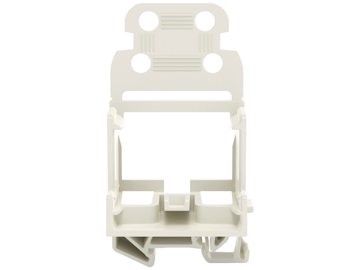 Befestigungsadapter WAGO m.Zugentlastung für 10×4mm² TH15 Ex lgu