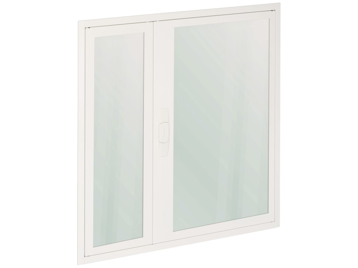 Blendrahmen ABB mit Tür transparent für U53 weiss