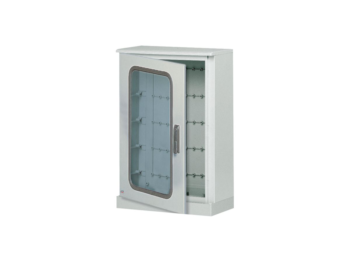Wandgehäuse Hager Orion.Plus m.Tür 185 Module 5-Reihen 37TE 850×900×300mm gu