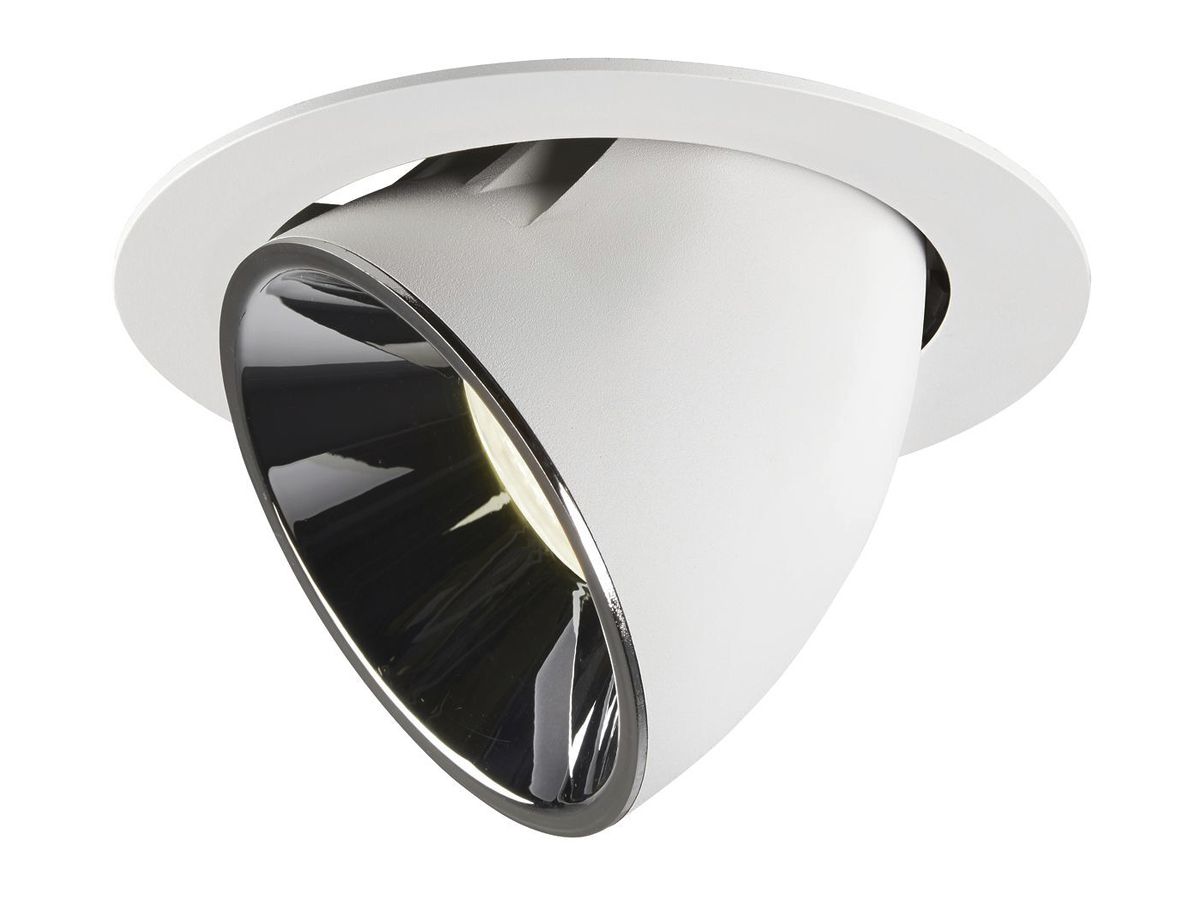 EB-LED-Downlight SLV NUMINOS GIMBLE XL, 37.4W 1050mA 3750lm 4000K 55° ws/chr
