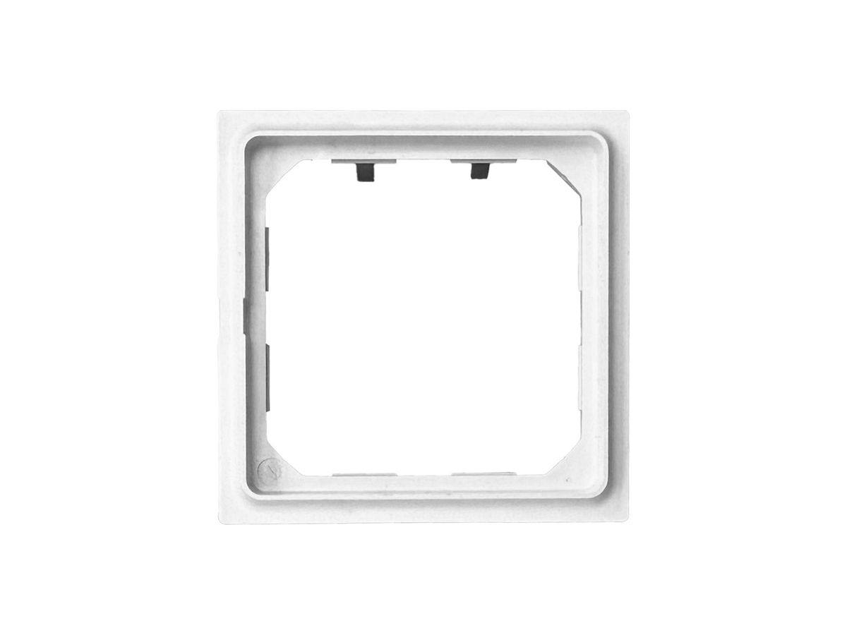 Adapterrahmen Somfy Smoove für EDIZIO.liv 60×60mm weiss