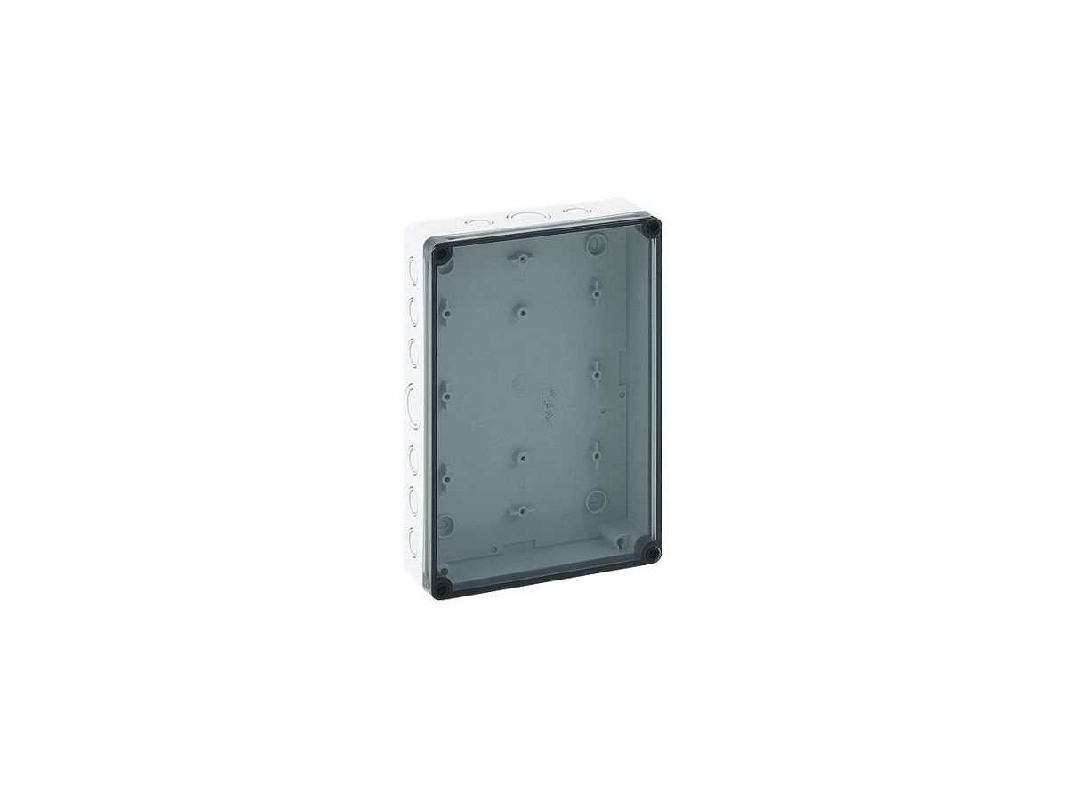 Apparategehäuse PC 2518-6f-tm IP66 254×180×63mm