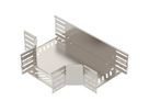 T-Stück BET RT 110×200mm Edelstahl A2 blank