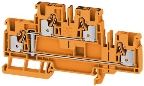 Doppelstock-Reihenklemmen, 4…10 mm²