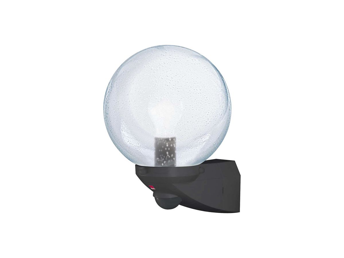 Automatikleuchte ALC mit Blasen-Glas 360 schwarz