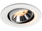 LED-Downlight SLV NUMINOS MOVE S 6.7W 1000lm 2700K NB DALI Ø90 ws/cr