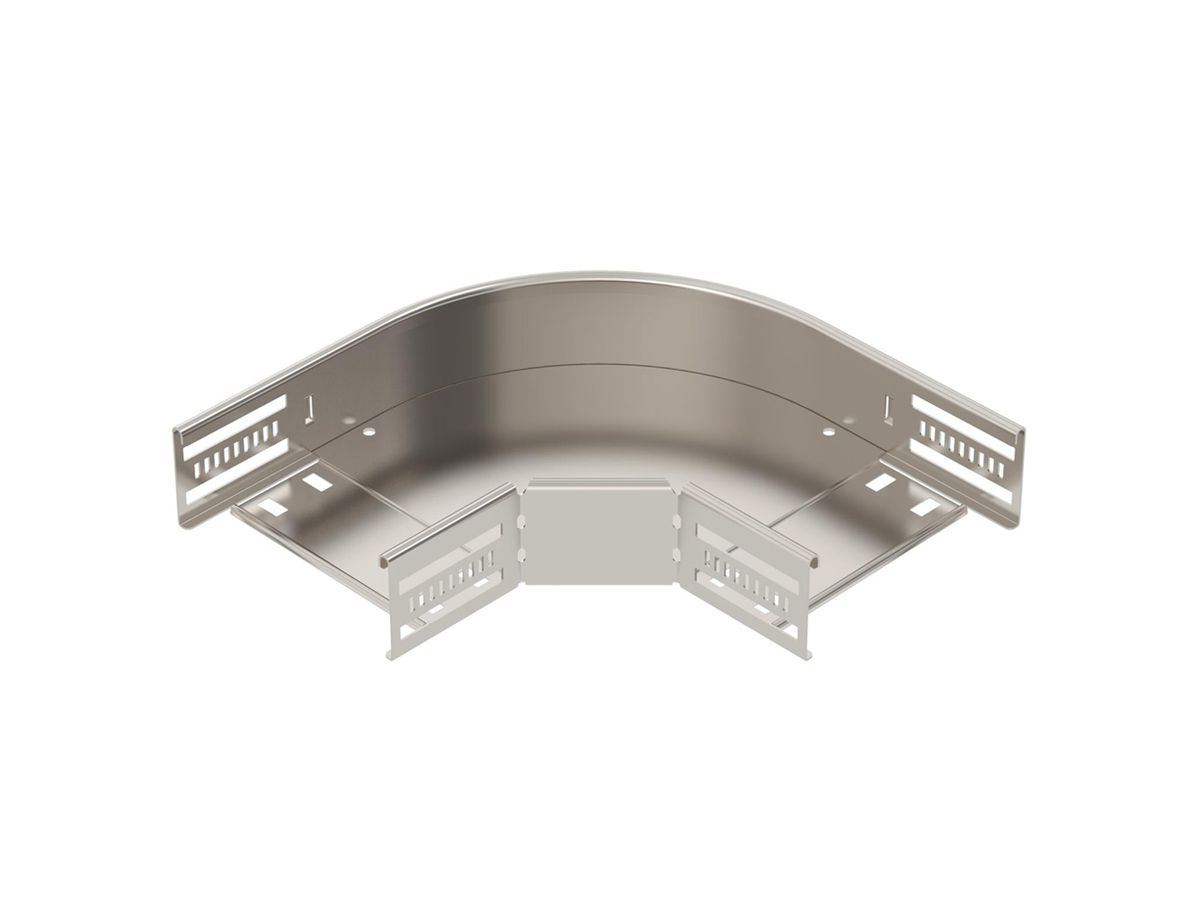 Bogen BET RB 90° 60×150mm Edelstahl A2 blank