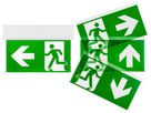LED-Rettungszeichenleuchte Tridonic Exit ST IP40 4W bat 3h BS DS ST