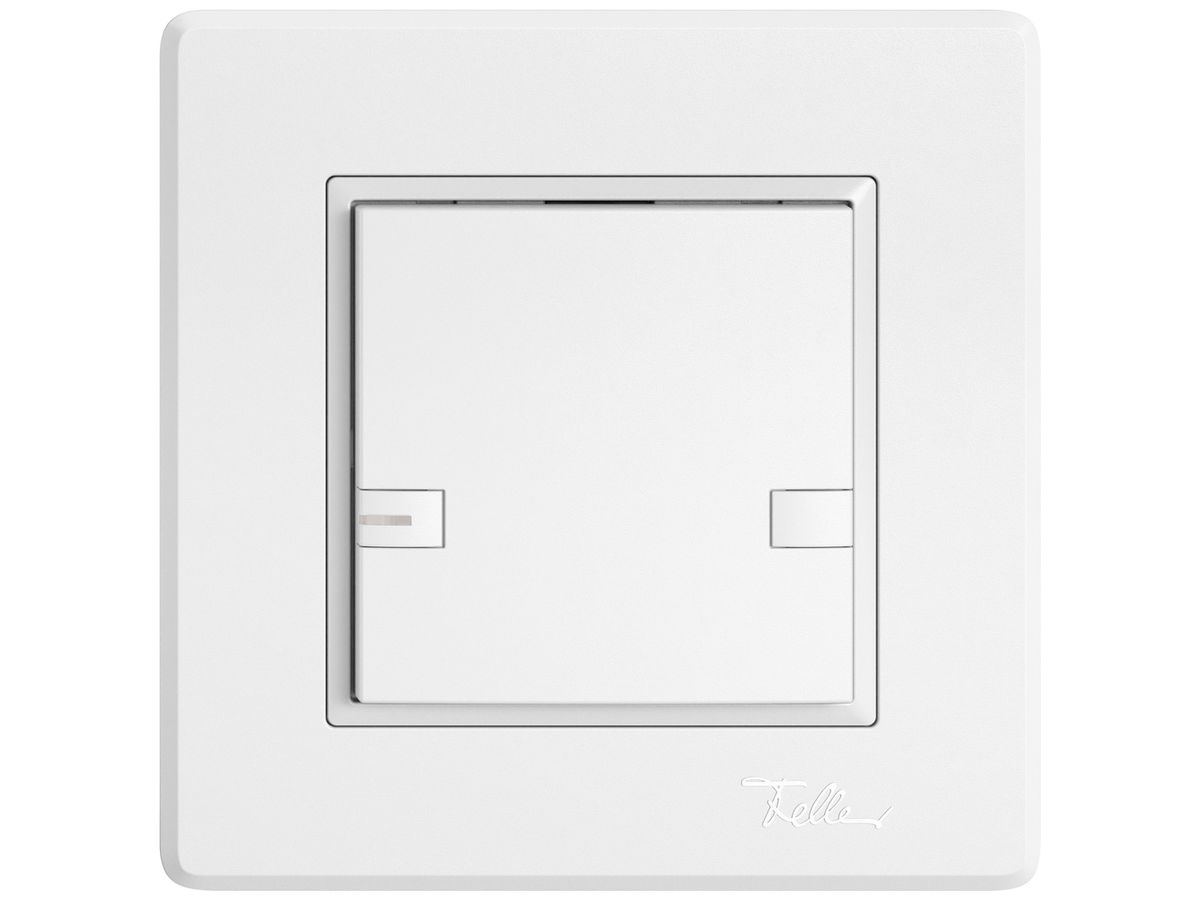 UP-KNX-Taster RGB EDIZIO.liv SNAPFIX® Temperaturfüh.RGB-LED 1×T 2-Tbed.ws