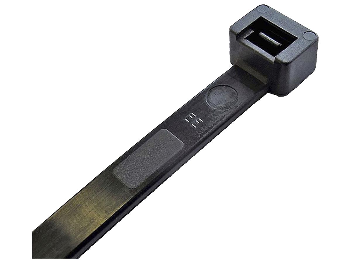 Kabelbinder UV Plica 7.5×450mm schwarz
