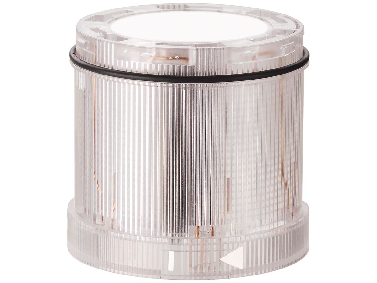 Blitz- und Dauerleuchte WERMA TwinLIGHT Design, 24VAC/DC, 70mm, grün