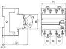 Fehlerstromschutzschalter Gewiss 90 RCD 4P 400V 40A 0.03A B 10kA 4TE