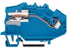 Neutralleiter-Trennklemme WAGO 4mm² blau