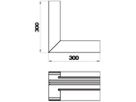 Inneneck Bettermann GEK-A70×130mm alu