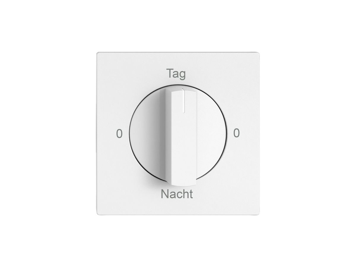 Montageset EDIZIO.liv SNAPFIX® f.Drehschalter m.Griff 0-Tag-0-Nacht ws