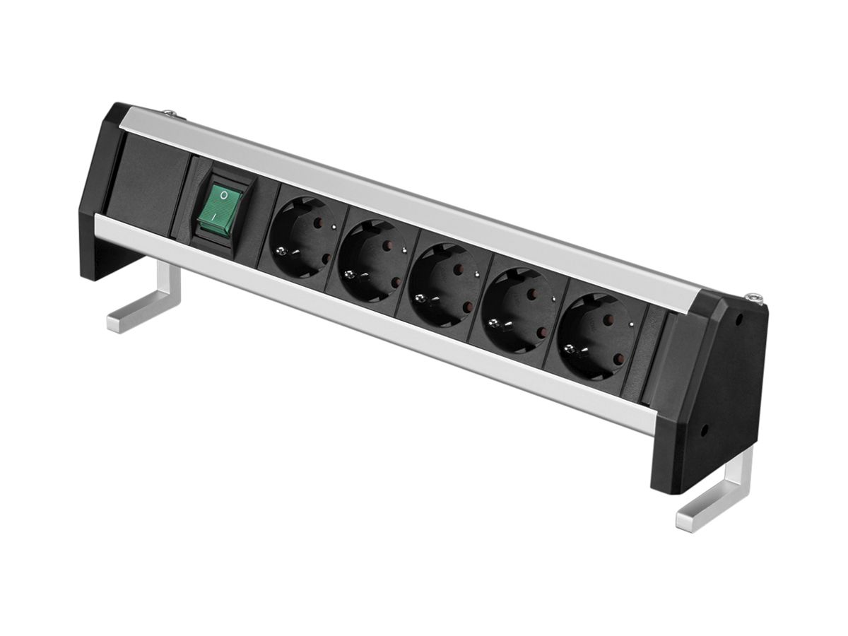 Steckdosenleiste Rittal AS 4051.114 für WS540 230VAC/16A 5×SCHUKO Schalter