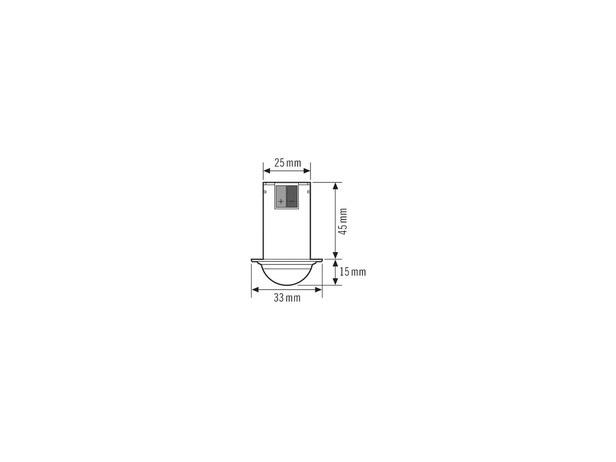 UP-Präsenzmelder ESYLUX PD-C 360i/8 mini DALI