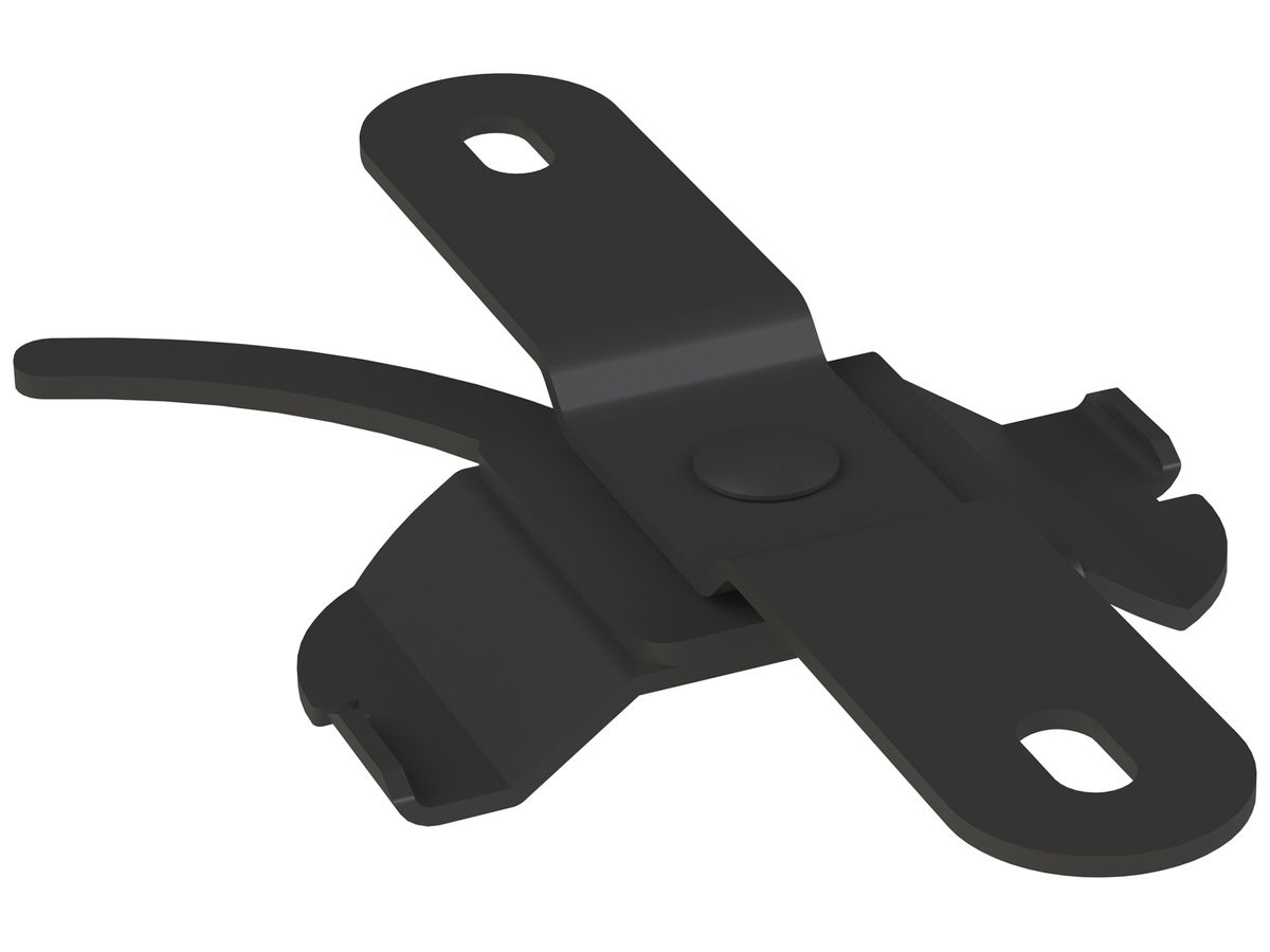 Befestigungsbügel DOTLUX CONNECT Aluminium 96×60×6mm schwarz