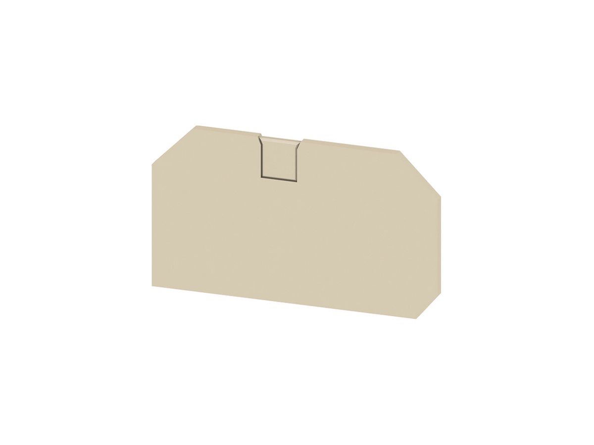 Abschlussplatte Weidmüller SLEP 2C 6mm² 2.2mm V0 beige