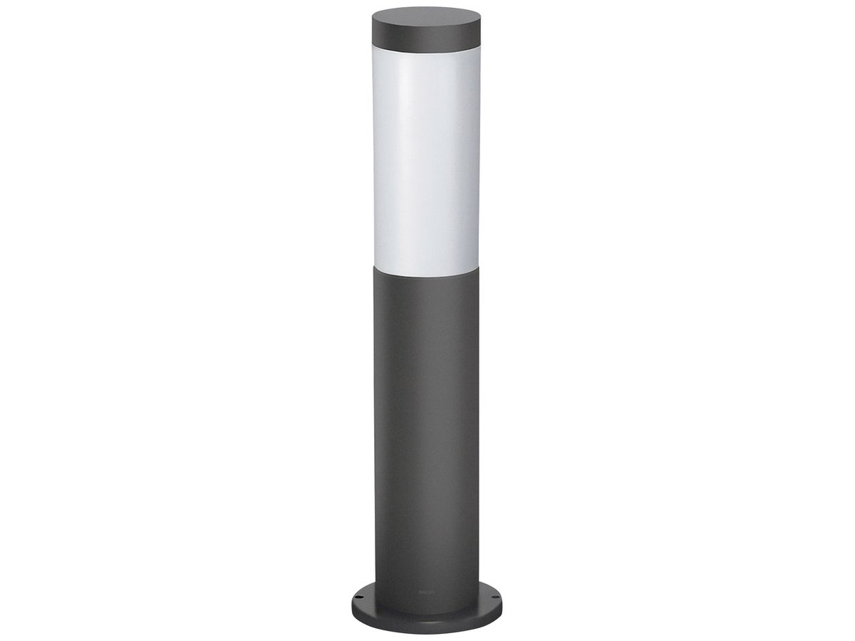Wegeleuchte Philips Utrecht E27 1×20W Fussplatte 460mm IP44 anthrazit