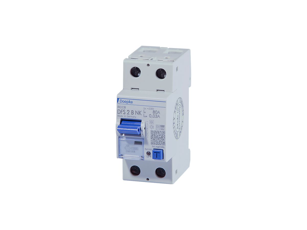 Fehlerstromschutzschalter Doepke 40A 300mA Typ B NK, Heavy Duty