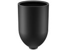 Deckenrosette Sylvania OneTrack Polycarbonat Ø32×45mm schwarz Rohr ØM6