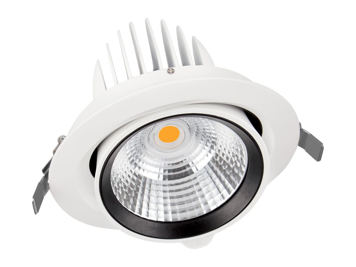 EB-LED-Downlight LDV SPOT VARIO DN 170, 35W 3000K 24° weiss