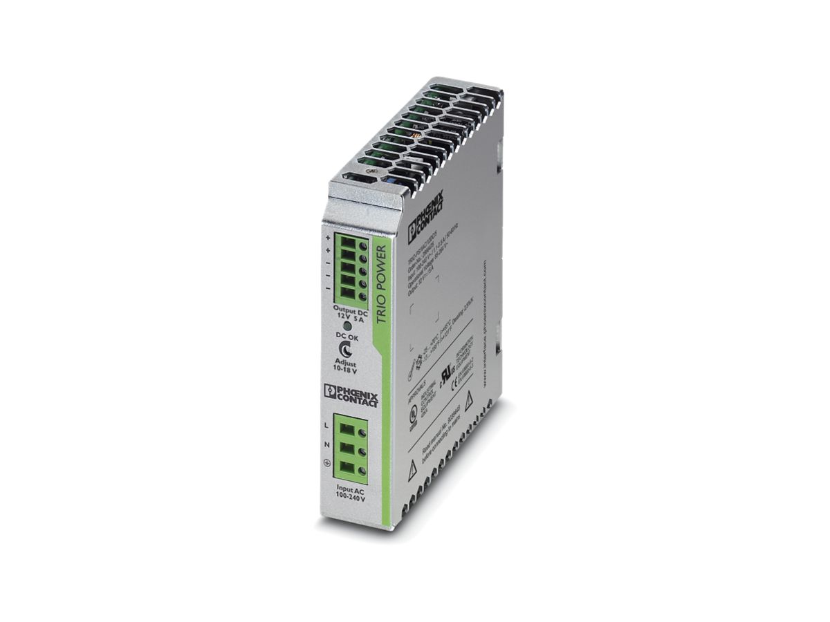Schaltnetzteil Phoenix Contact 12VDC/5A Sek. 240VAC Prim. 1-phasig