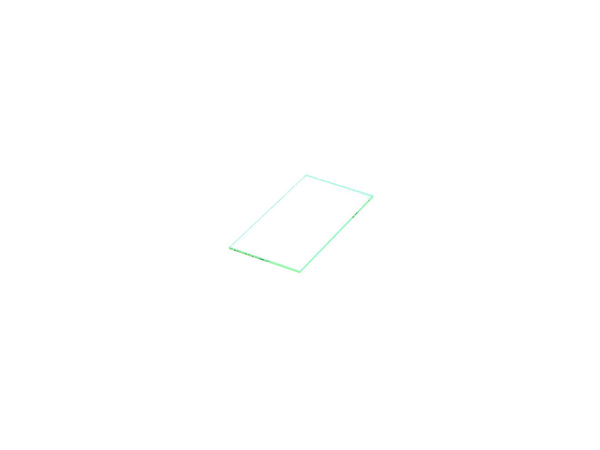 Glasscheibe Rieffel Glas 116×61×2mm K 1/GL