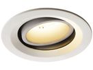 LED-Downlight SLV NUMINOS MOVE M 17.5W 1600lm 2700K 55° DIM Ø135×81mm ws/ws