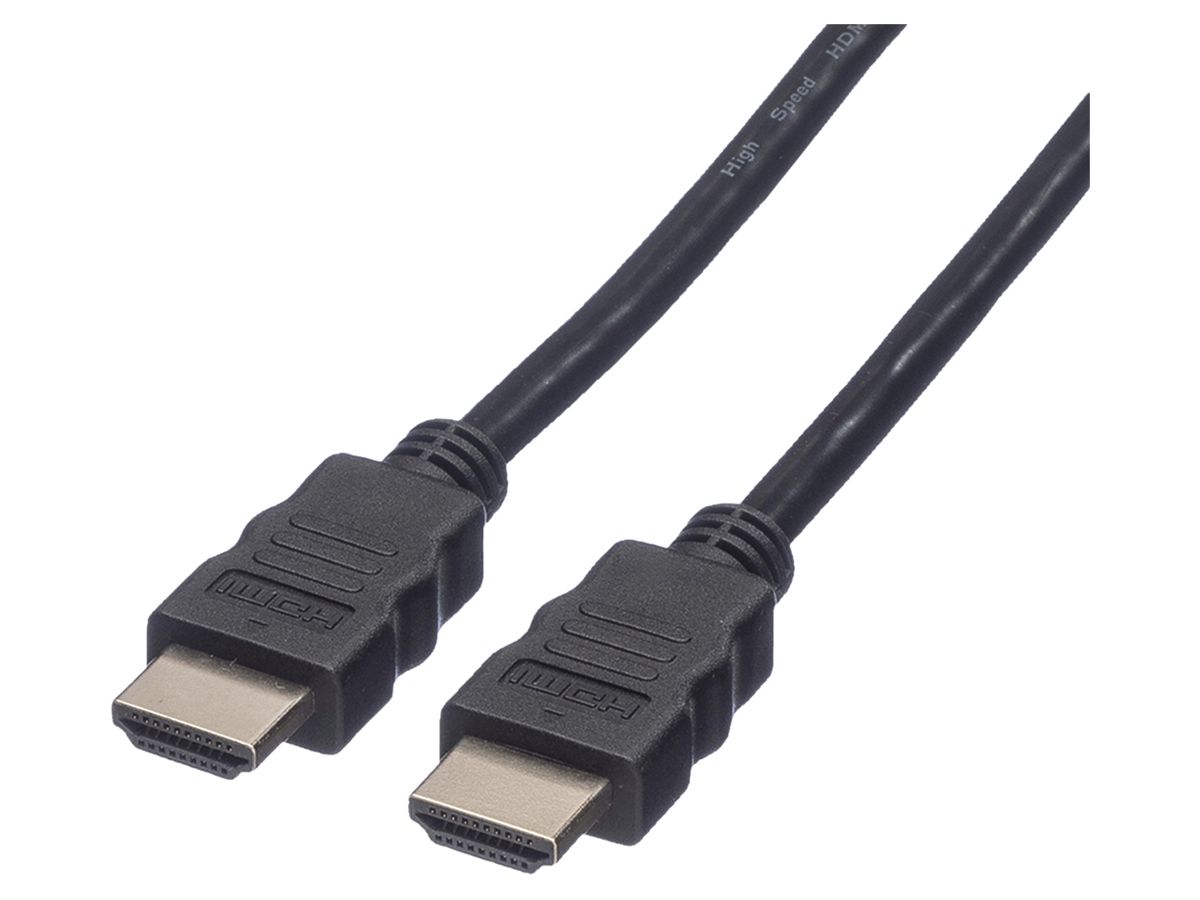 HDMI-Kabel VALUE 4K@60Hz (HDMI 2.0) HDR 3D Ethernet schwarz 5m