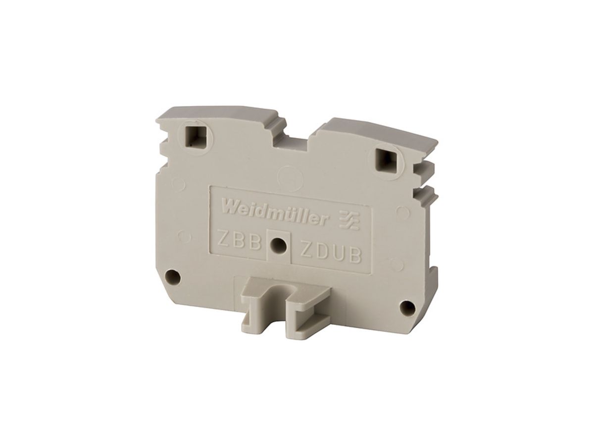 Befestigungsblock Weidmüller ZBB ZDUB 33.2×23.8mm beige