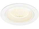 EB-LED-Deckenleuchte SLV NUMINOS M 12W 1900lm 4000K MB DALI DIM Ø105×68mm ws