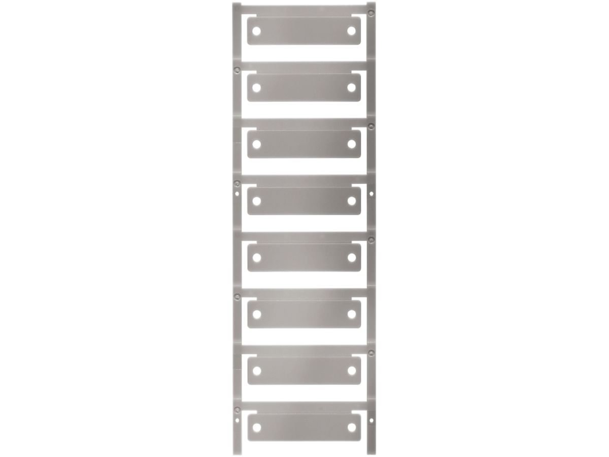Gerätemarkierer Weidmüller MultiCard CC 15×60mm PA66 silber